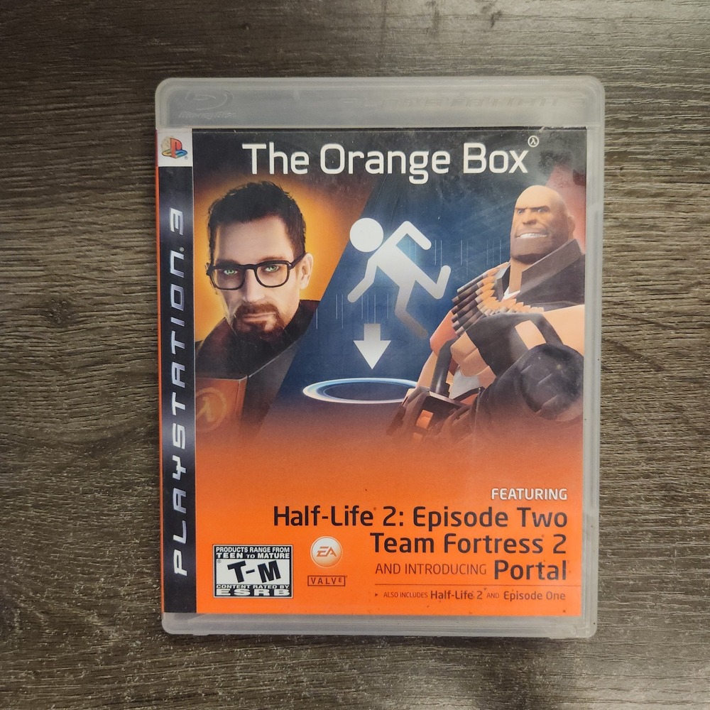 The Orange Box Sony PlayStation 3 PS3 Complete w/ Manual Rated T-M